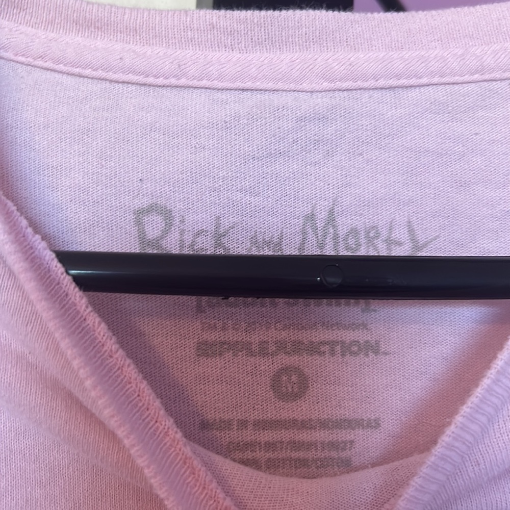 Pink Rick and morty long sleeve medium shirt - Picture 2 of 3